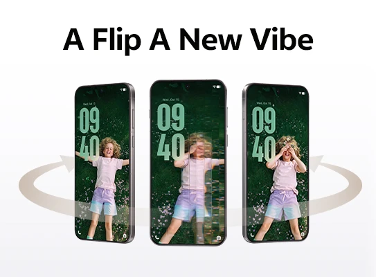 Lenticular Flip Display for Creative Freedom